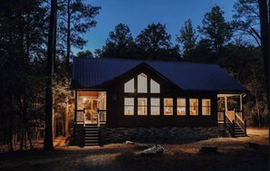 Exterior - Creek Nest Cabin | Hot Tub, Firepit & Lake Life (Broken Bow)