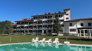 Fassade der Unterkunft