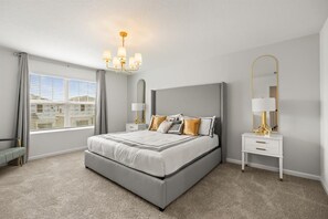 4 quartos, ferros/tábuas de passar roupa, berço de viagem, Wi-Fi