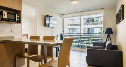 Metro-Accessible Apartment with Terrace | Santiago