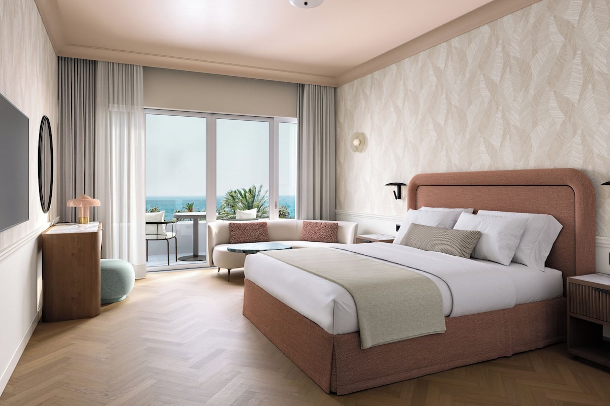 Suite Made For Two Sea View | Minibar, in-room safe, free WiFi, bed sheets