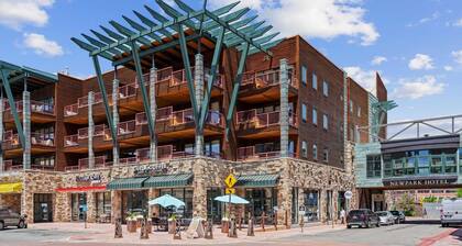 Relaxing Fireplace | Hot Tub Access | Walk to Dining, Shops, Activities