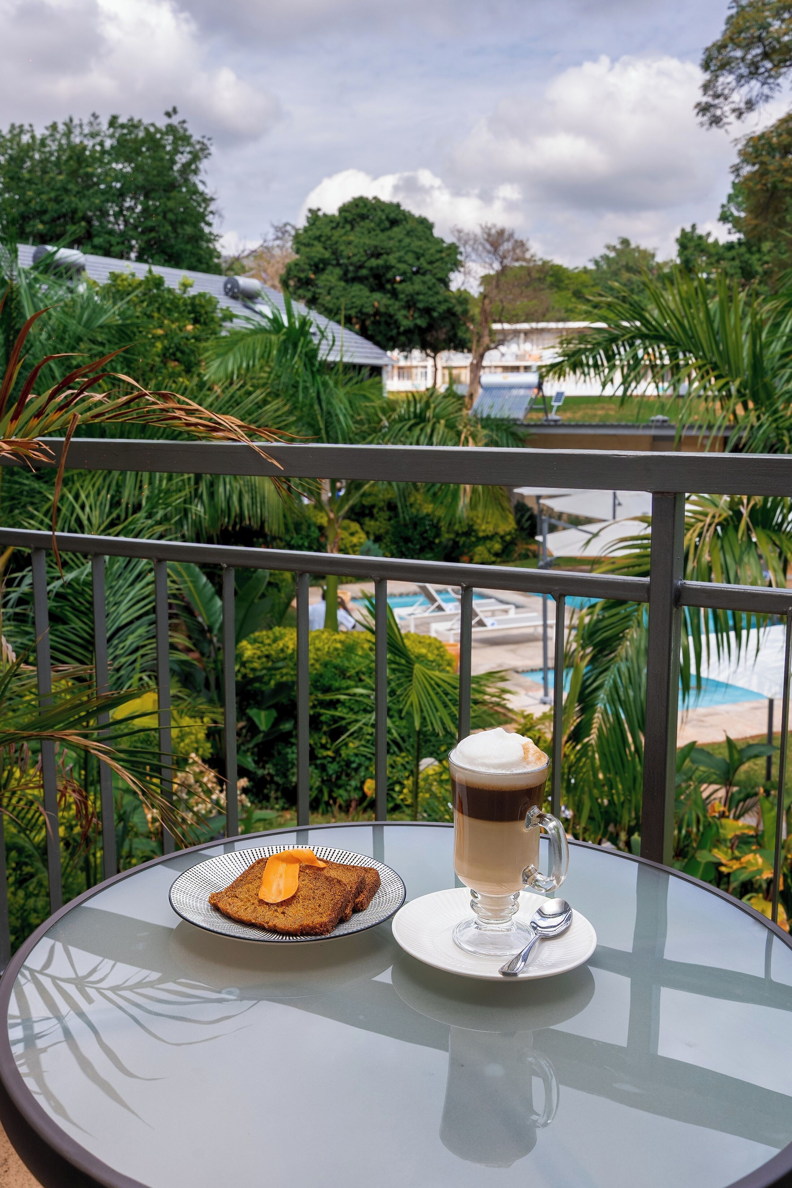 Standard Double or Twin Room, Garden View | Balcony view