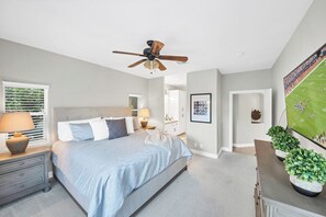 2 bedrooms, desk, iron/ironing board, free WiFi