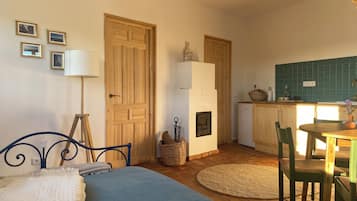 1 makuuhuone, ilmainen Wi-Fi, vuodevaatteet