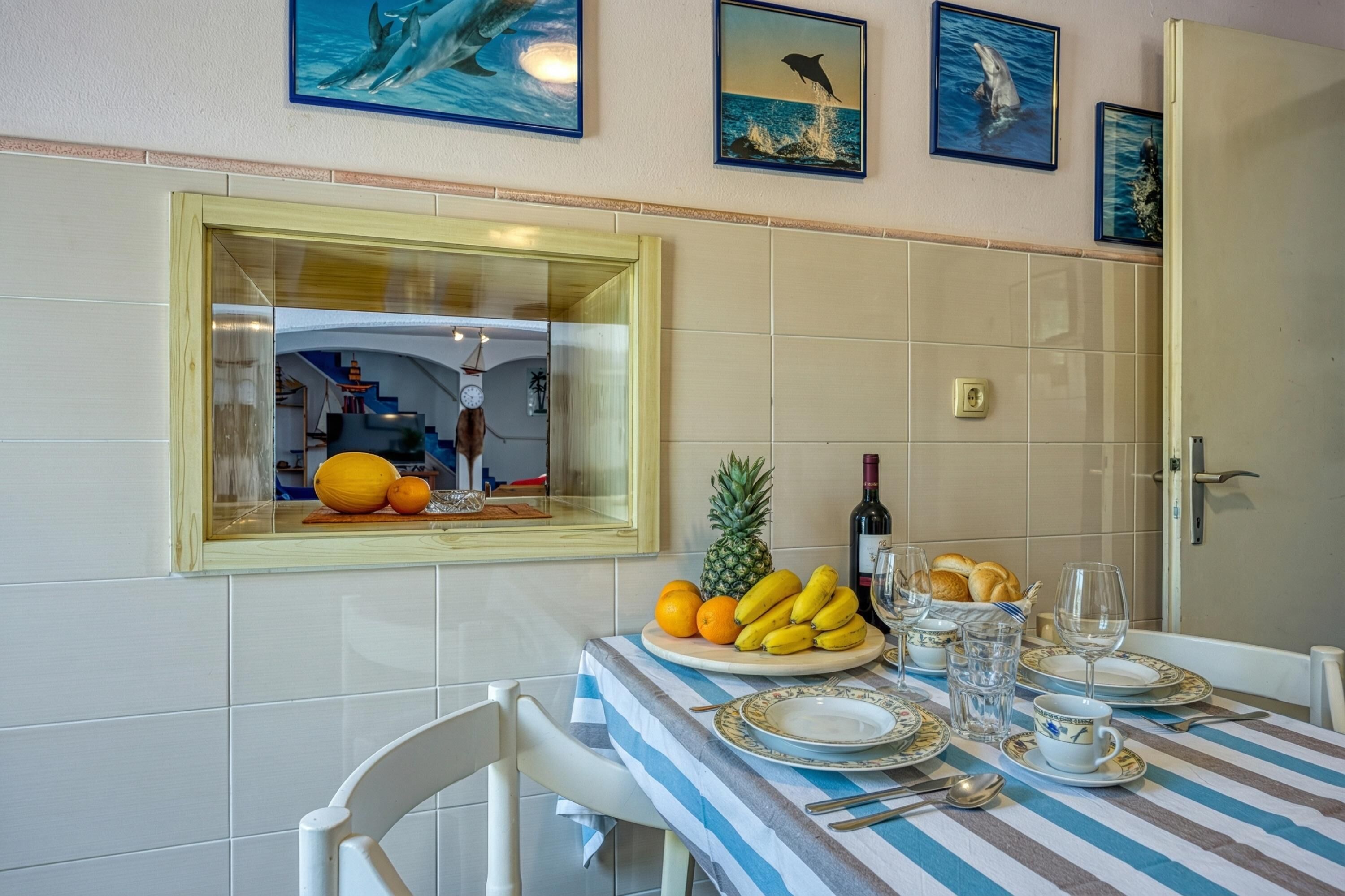 Standard-Haus, Mehrere Schlafzimmer, 2 Bäder (Captain's House -  Sv. Jakov) | Speisen
