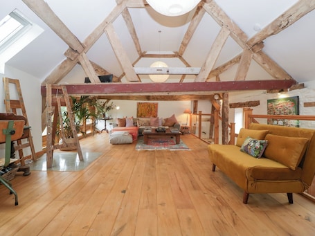 Living area. The Art House