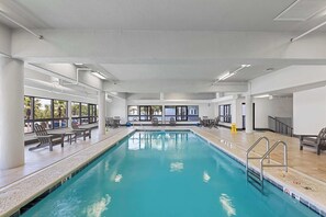 Indoor pool, outdoor pool