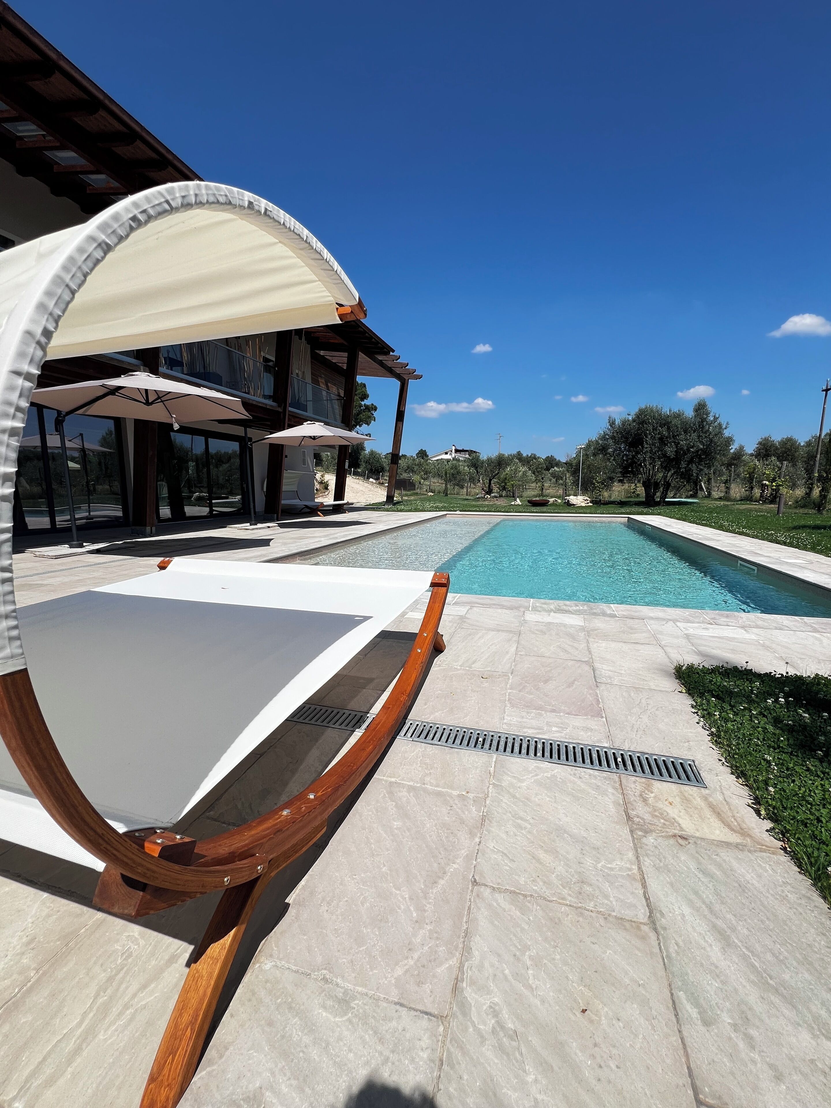 Seasonal outdoor pool