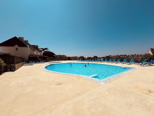 Duplex pour 4 avec vue sur le port du Crouesty