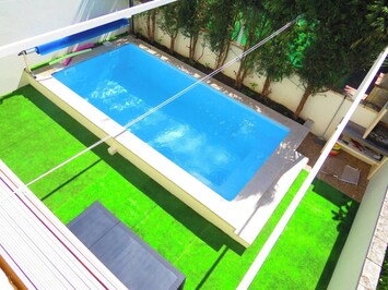 Vista a la piscina