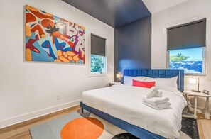 3 bedrooms, desk, iron/ironing board, WiFi