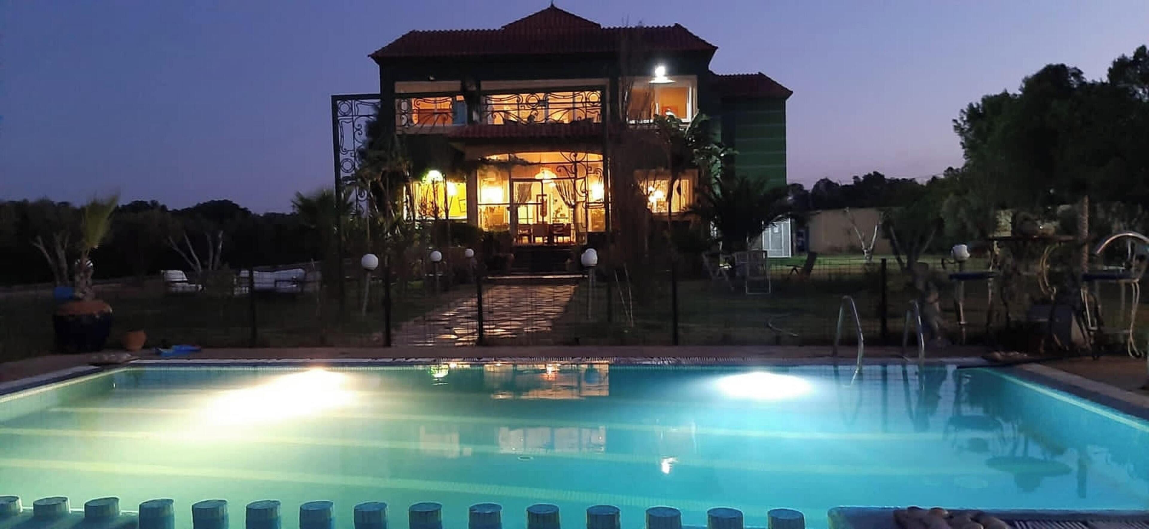 Swimming pool view