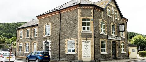 Voorkant van accommodatie