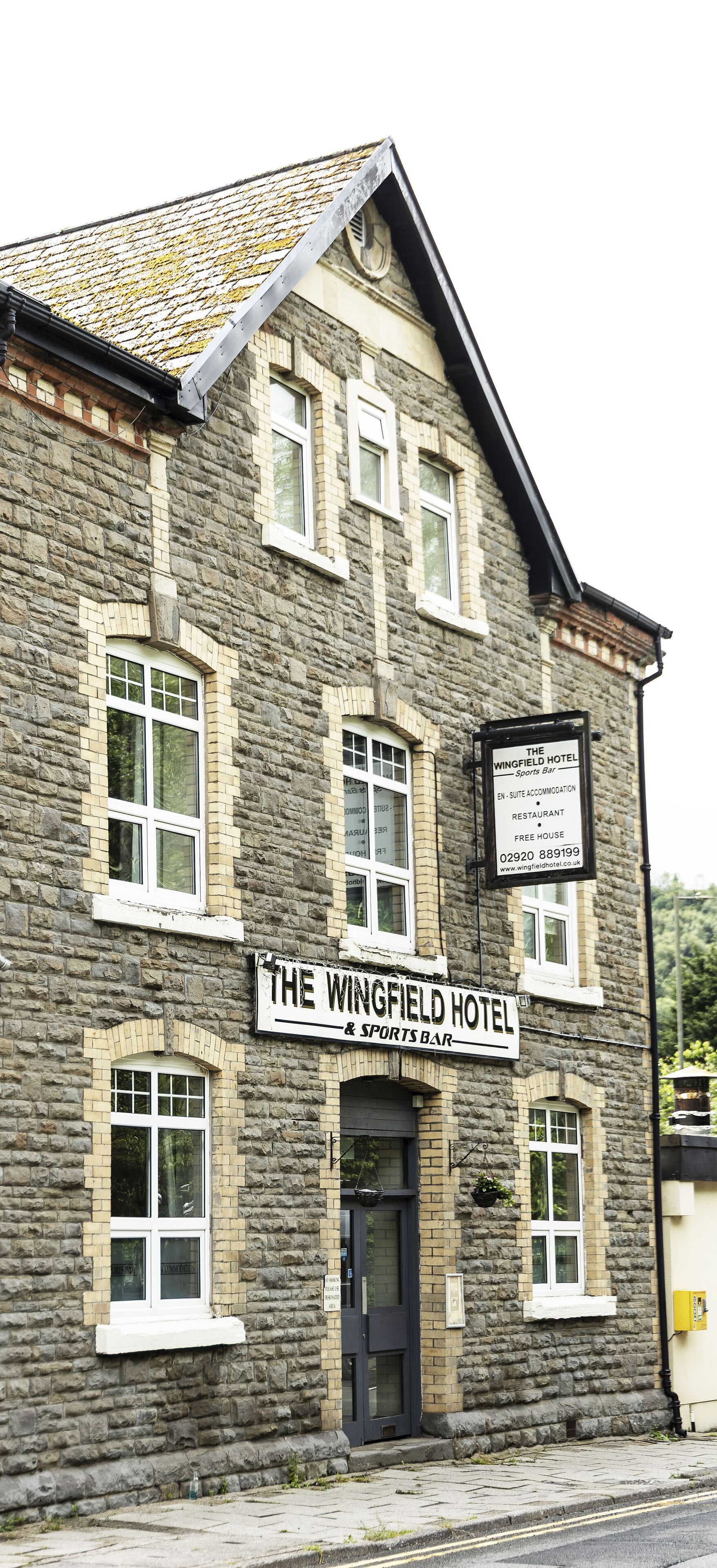 Facciata della struttura