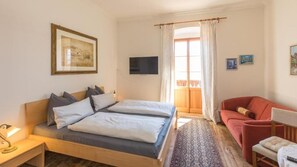 Comfort-dobbeltværelse - balkon - søudsigt | Gratis Wi-Fi