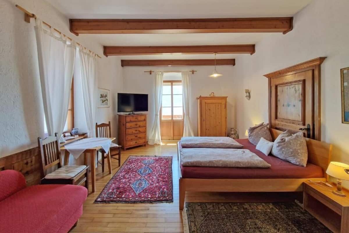 Junior-studiosviitti, parveke, järvinäköala | Ilmainen Wi-Fi