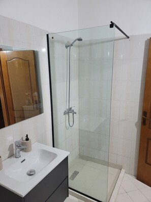 Towels, soap, toilet paper