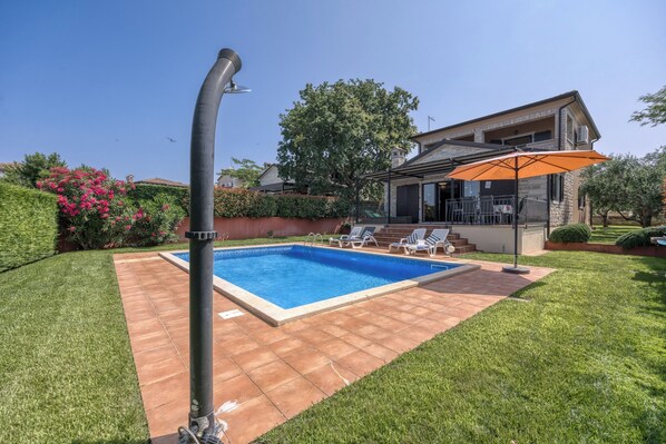 Standard-Villa, 3 Schlafzimmer (Villa Kristina with Pool) | Eigener Pool
