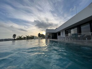 Pool - Modern vacation villa with spacious terrace and pool (Denia)