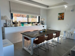 Dining - Modern vacation villa with spacious terrace and pool (Denia)