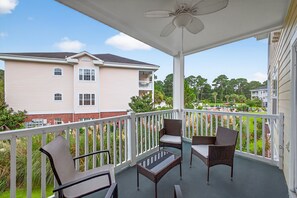 Condo, 2 chambres | Terrain de l’hébergement 