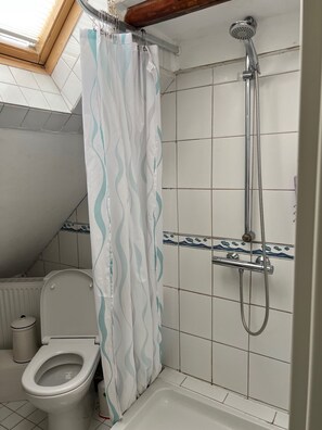 Hårtork, handdukar och toalettpapper
