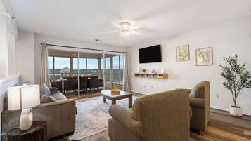 Condo, Multiple Beds, Balcony (Ozark Mountain Oasis) | Living area | 42-inch flat-screen TV with digital channels