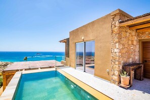 Classic-Villa, 1 Schlafzimmer, Meerblick | Eigener Pool