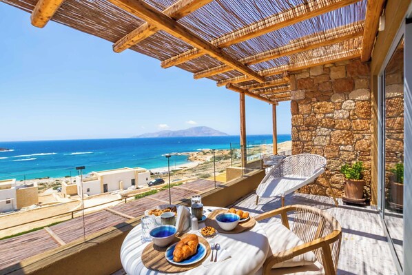 Villa Classique, 1 chambre, vue mer | Vue depuis le balcon