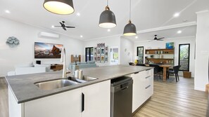 Interior - White Pandanus, A beautifully styled beach house nestled in the peaceful charm of Magnetic Island (Horseshoe Bay)
