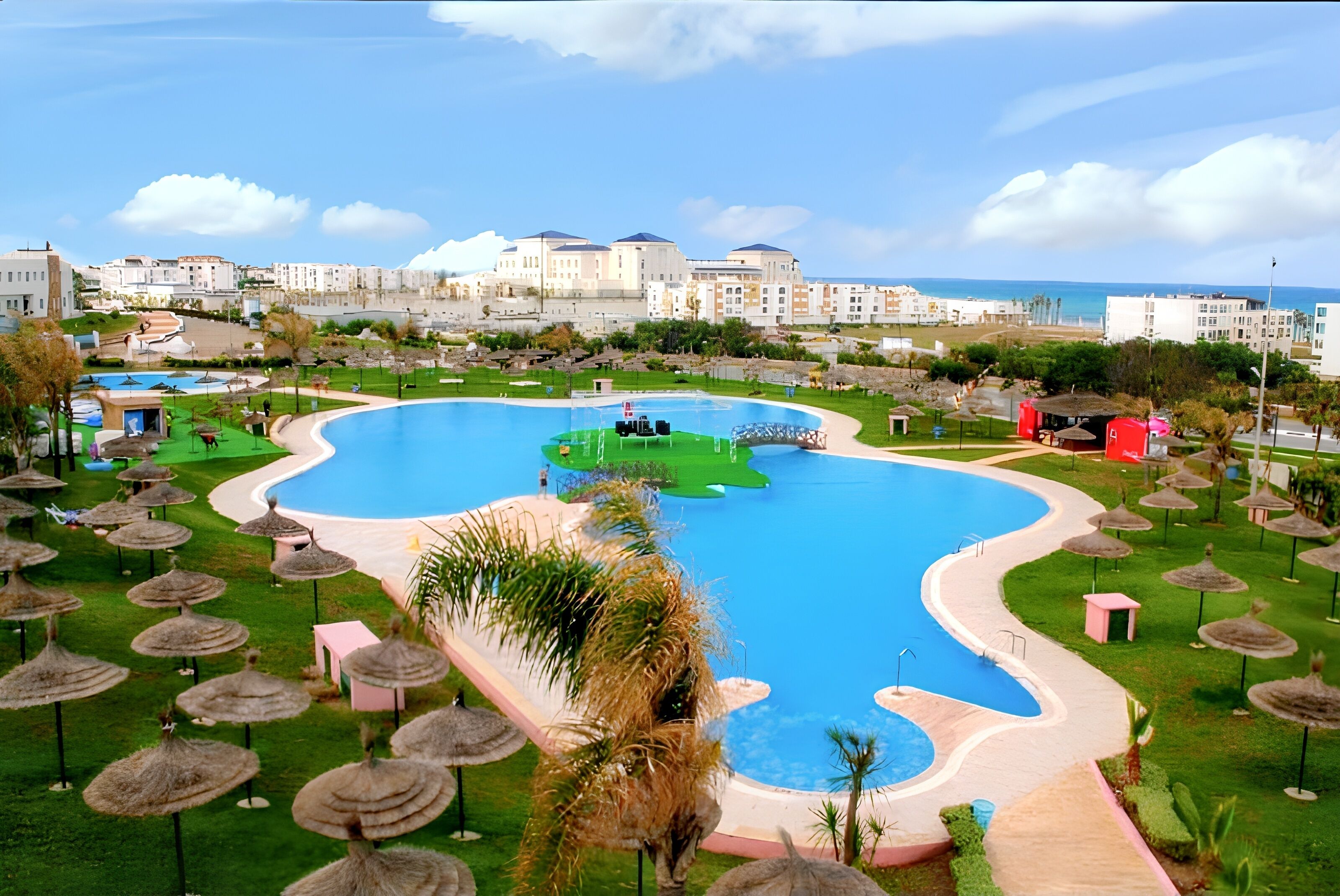 Swimming pool view