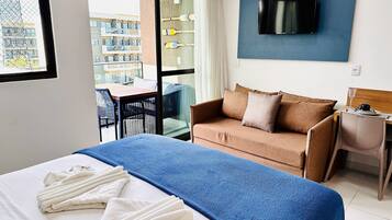 アパートメント | セレクト コンフォート製ベッド、可動式ベッド (無料)、WiFi (無料)、ベッドシーツ