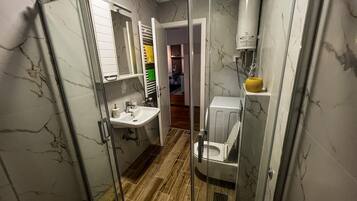 Towels, soap, toilet paper