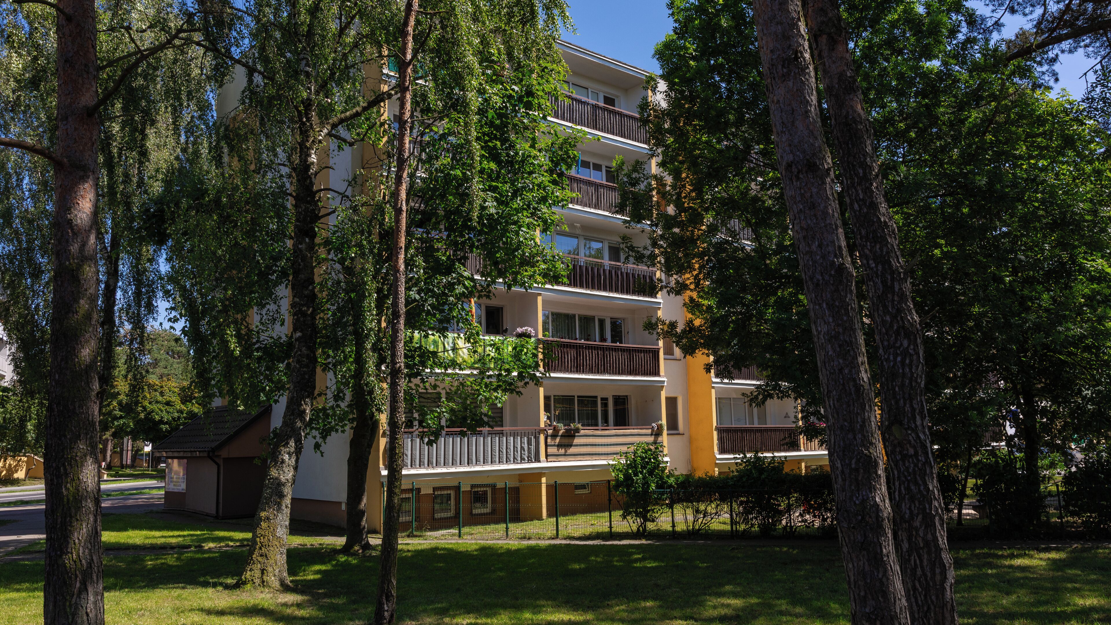 Fassade der Unterkunft