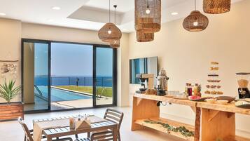 Gratis morgenmadsbuffet hver dag