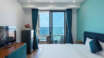 Deluxe Apartment, Balcony, Ocean View | Free minibar, free WiFi, wheelchair access