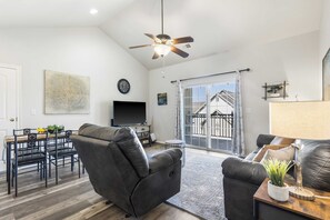 42-inch flat-screen TV with digital channels