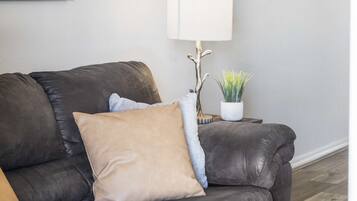 42-inch flat-screen TV with digital channels