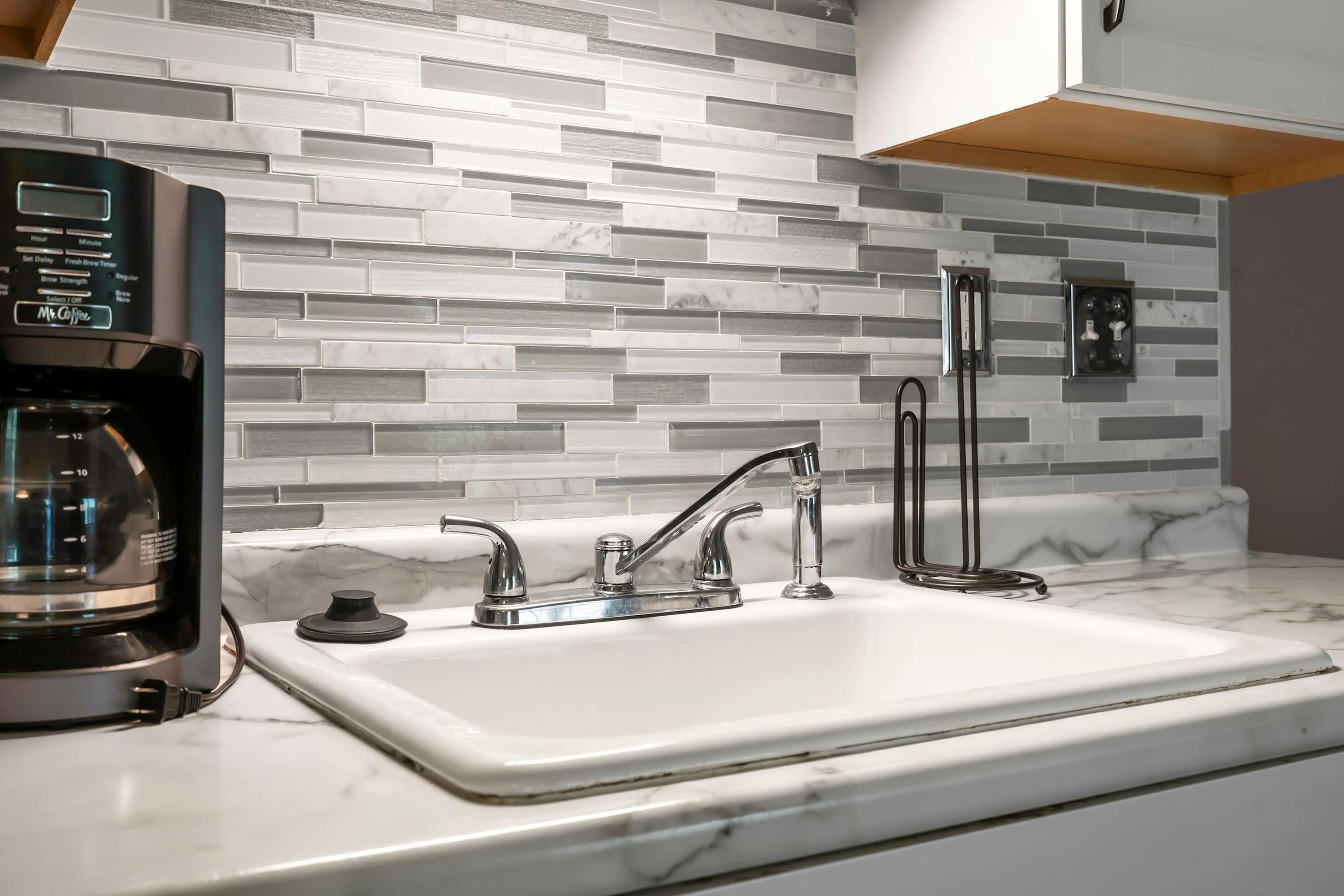 콘도, 침대(여러 개), 발코니, 정원 전망 (Warm Welcome Getaway) | 전용 주방 | 냉장고, 전자레인지, 오븐, 쿡탑