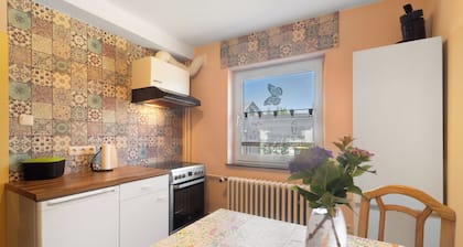 Appartement 'Ferienwohnung' avec jardin privé et Wi-Fi
