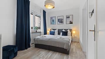 4 bedrooms, WiFi, bed sheets, wheelchair access