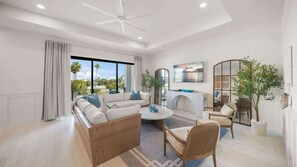 Smart-tv, tv-spel och kontor