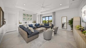 Smart TV, video games, offices