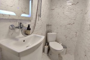 Shower, hair dryer, towels, toilet paper - Casa Dan TOP Center (Varna)