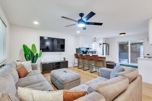 Smart-tv, bordtennisbord