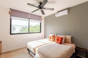 2 chambres, bureau, fer et planche à repasser, Wi-Fi gratuit