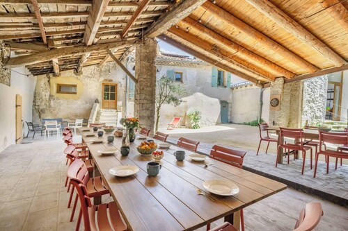 Bastide des Estampes - Le Poet Laval - 19 pers