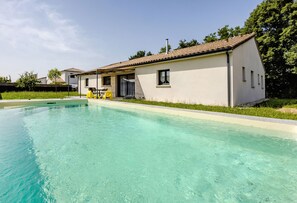 屋外プール、温水プール