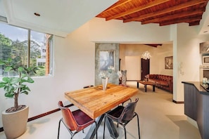 Dining - |EP| Chic Rustic Apt W/Balcony, Dishwasher, Office (Medellín)